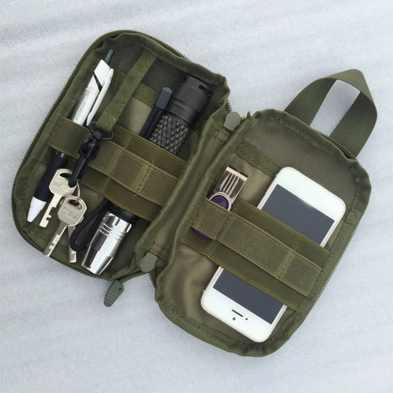 Edc Carry Pocket - 1000D Nylon EDC Molle Pouch Small