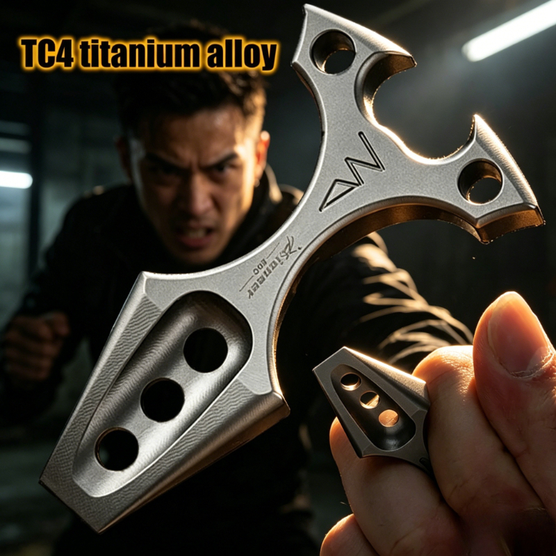 Titanium Pry Bar - Small TC4 Titanium Alloy Multifunctional Crowbar