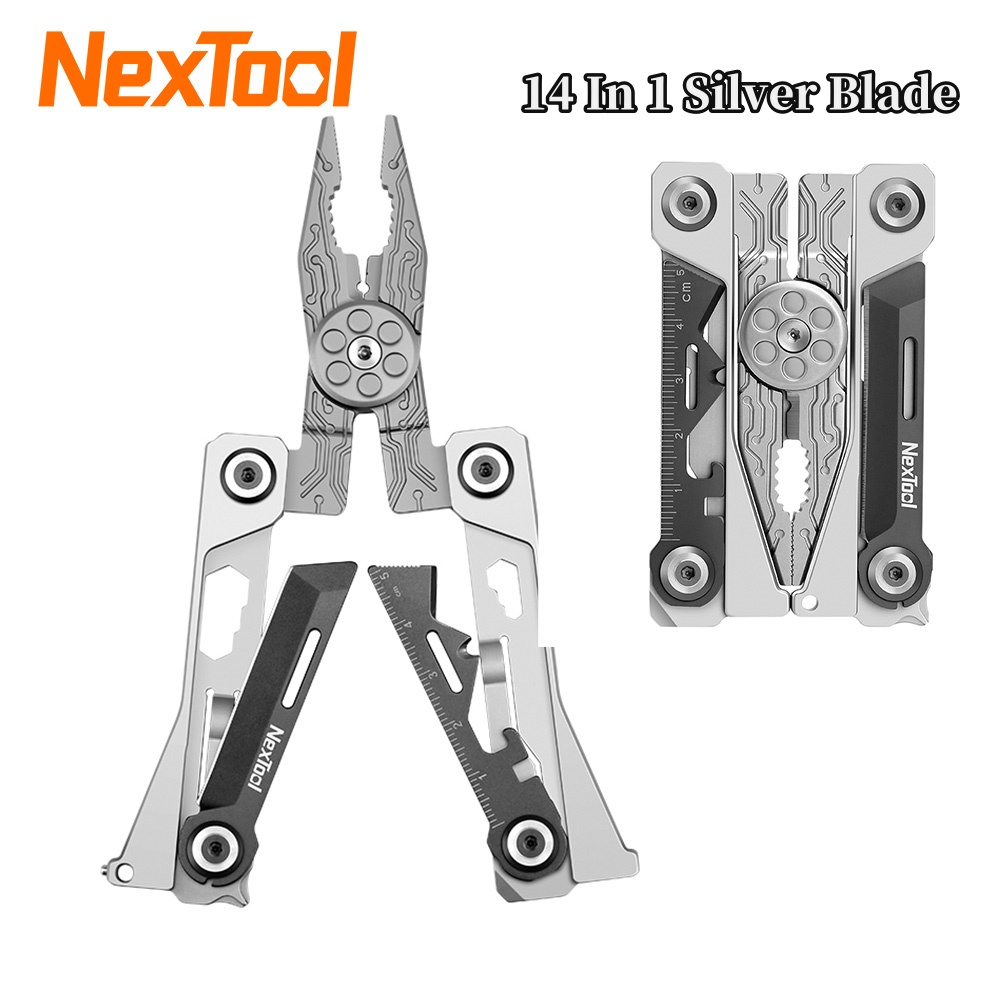 Edc Able Carry - Nextool 14 In 1 Silver Blade