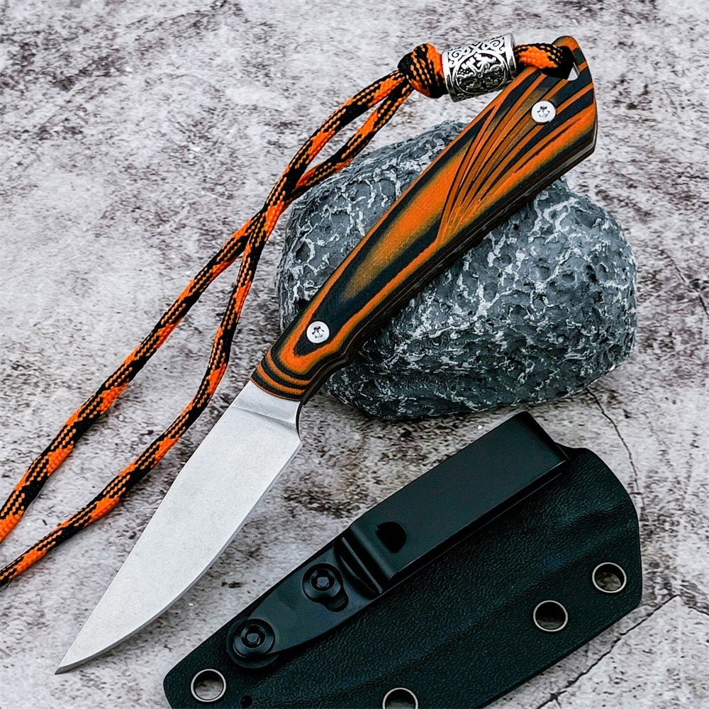 Edc Carry Fixed Blade - Lightweight Outdoor Fixed Blade Knife with