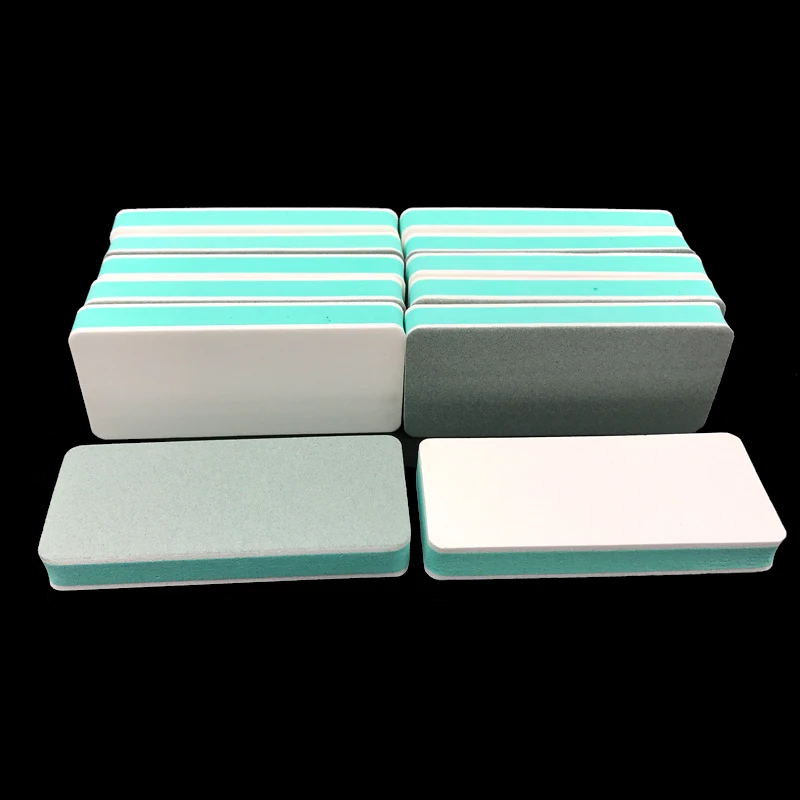 Nail File Titanium - 10pcs Professional Nail File Buffer Block