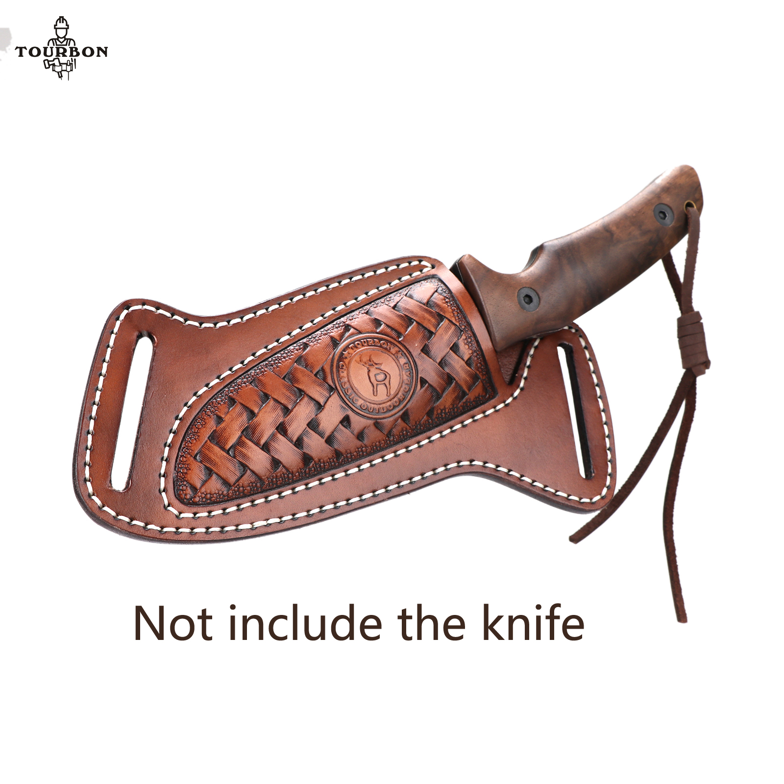 Edc Everyday Carry Knives - Tourbon Leather Knife Sheath Tool Fixed