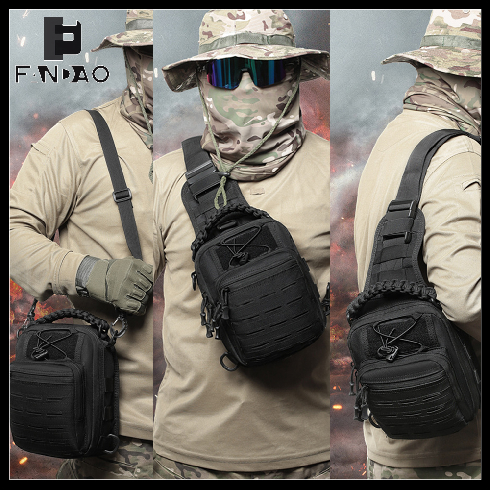 Edc Pistol Carry Bag - Tactical Sling Bag Pouch Multi-Functional EDC