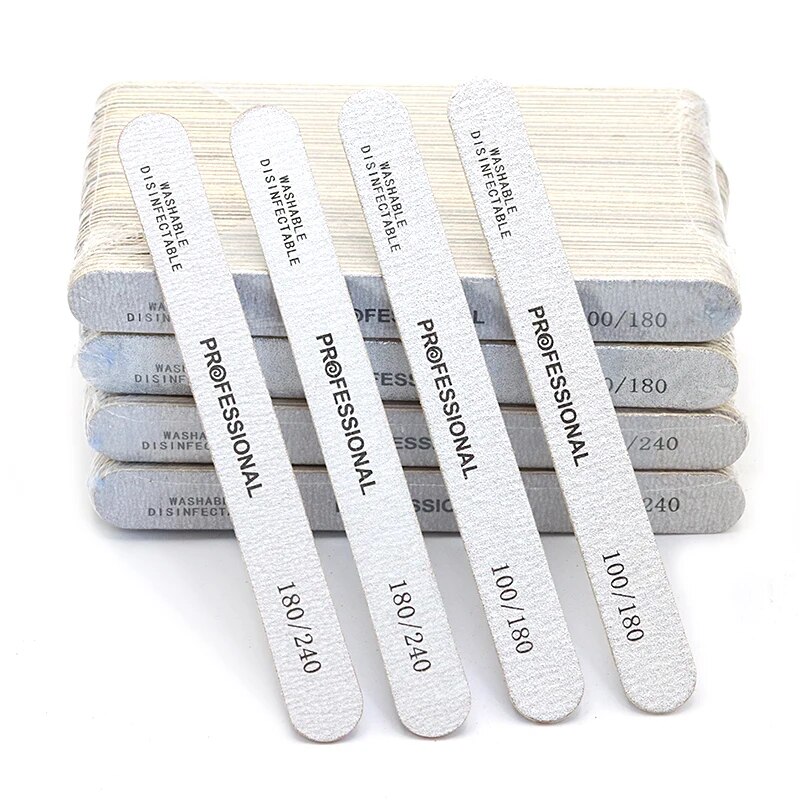 100Pcs Wooden Nail File Profes - Nail File Titanium 리뷰 및 가격