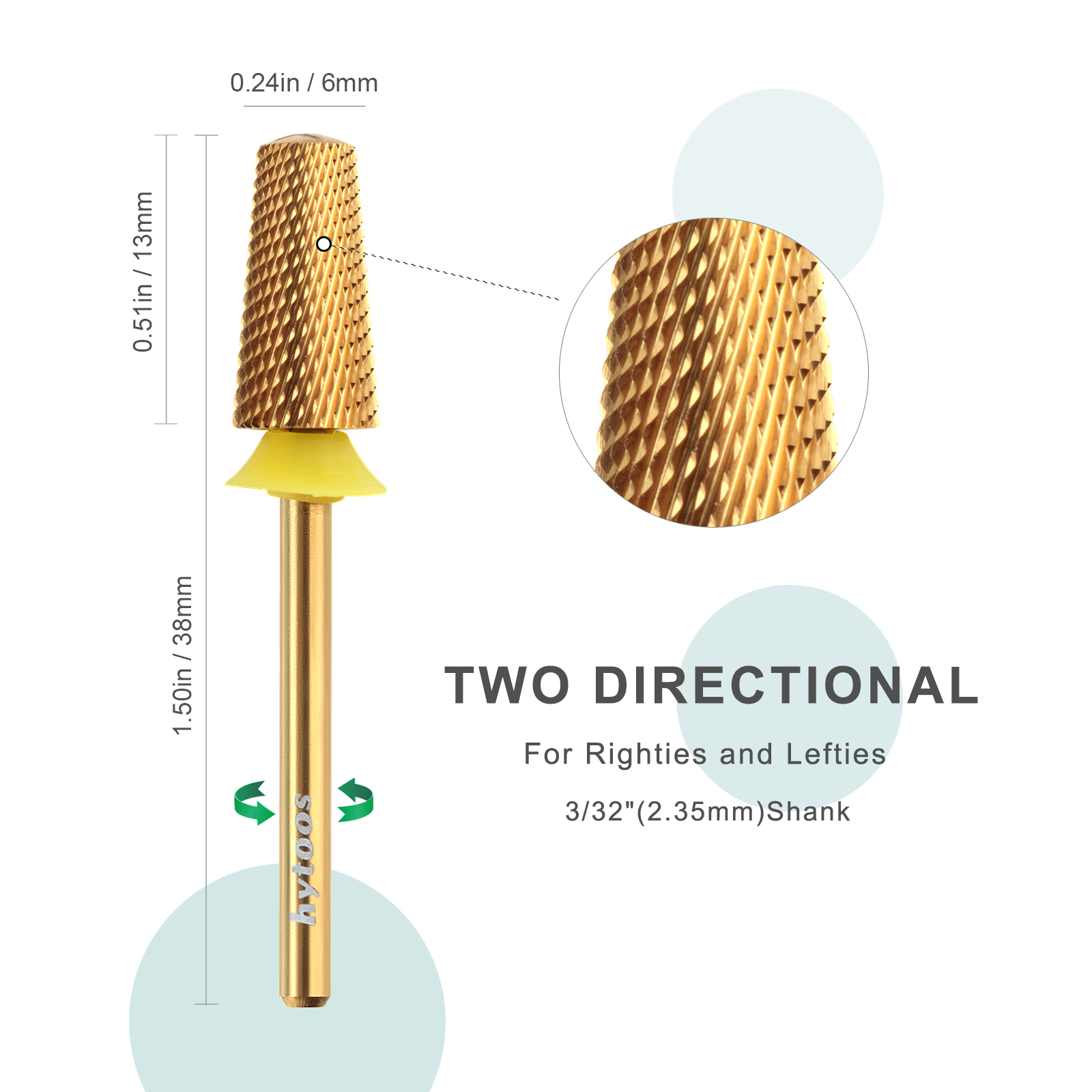 HYTOOS XF Titanium Safety Nail - Nail File Titanium 리뷰 및 가격