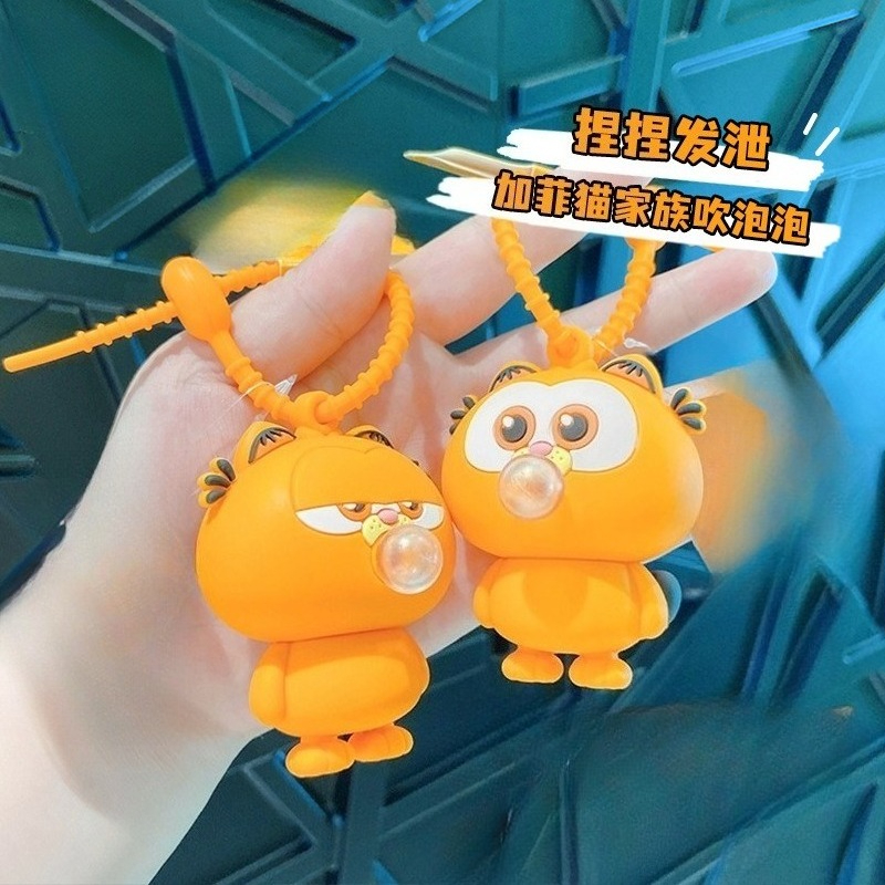 New Garfield doll car keychain - Carabiner Keychain 리뷰 및 가격