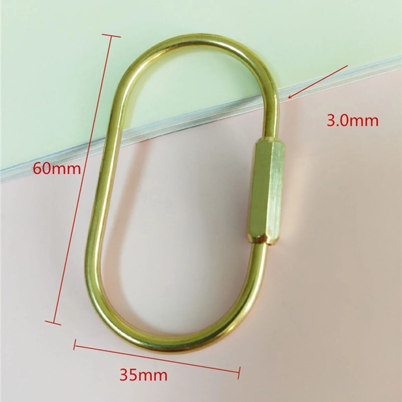 Solid Brass Screw Keychain D-S - Edc Car Carry 리뷰 및 가격