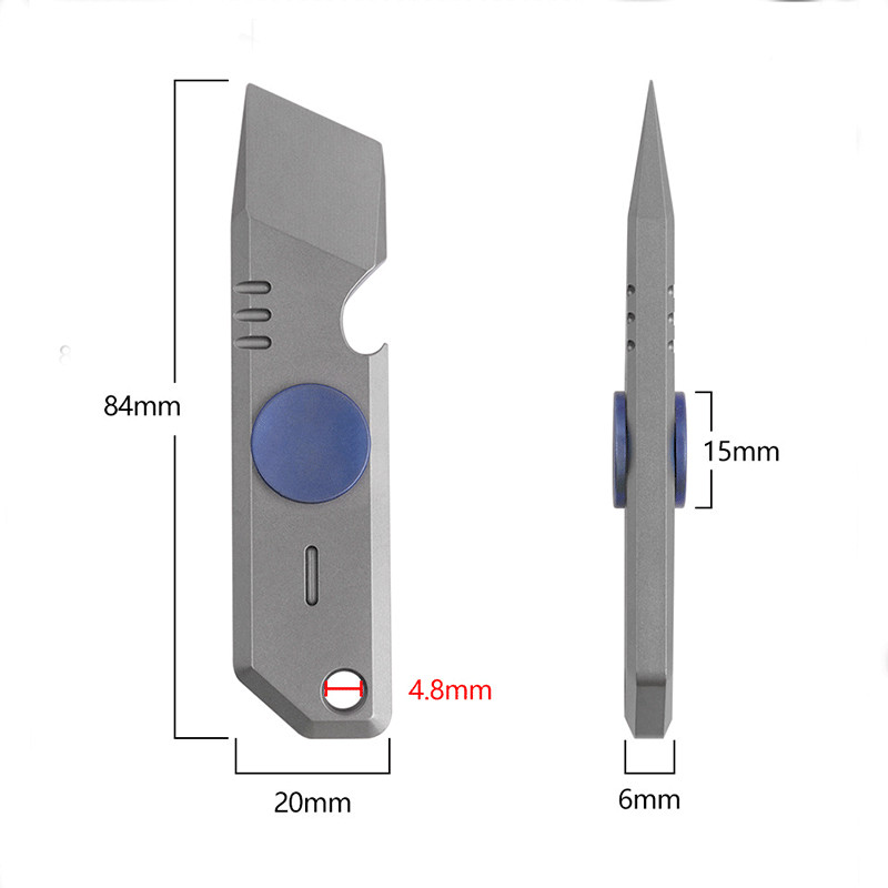 EDC Titanium Alloy Multi Tools - Titanium Pry Bar 리뷰 및 가격