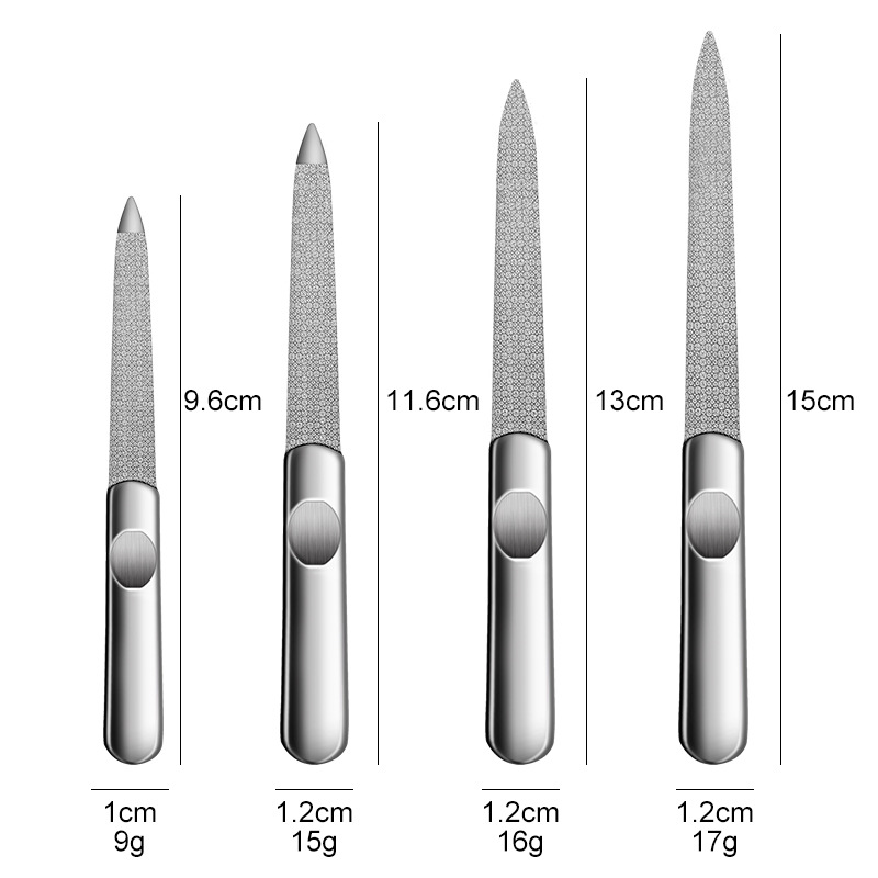 1PCS Professional Stainless St - Nail File Titanium 리뷰 및 가격