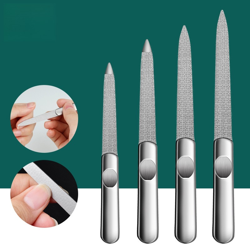 1PCS Professional Stainless St - Nail File Titanium 리뷰 및 가격