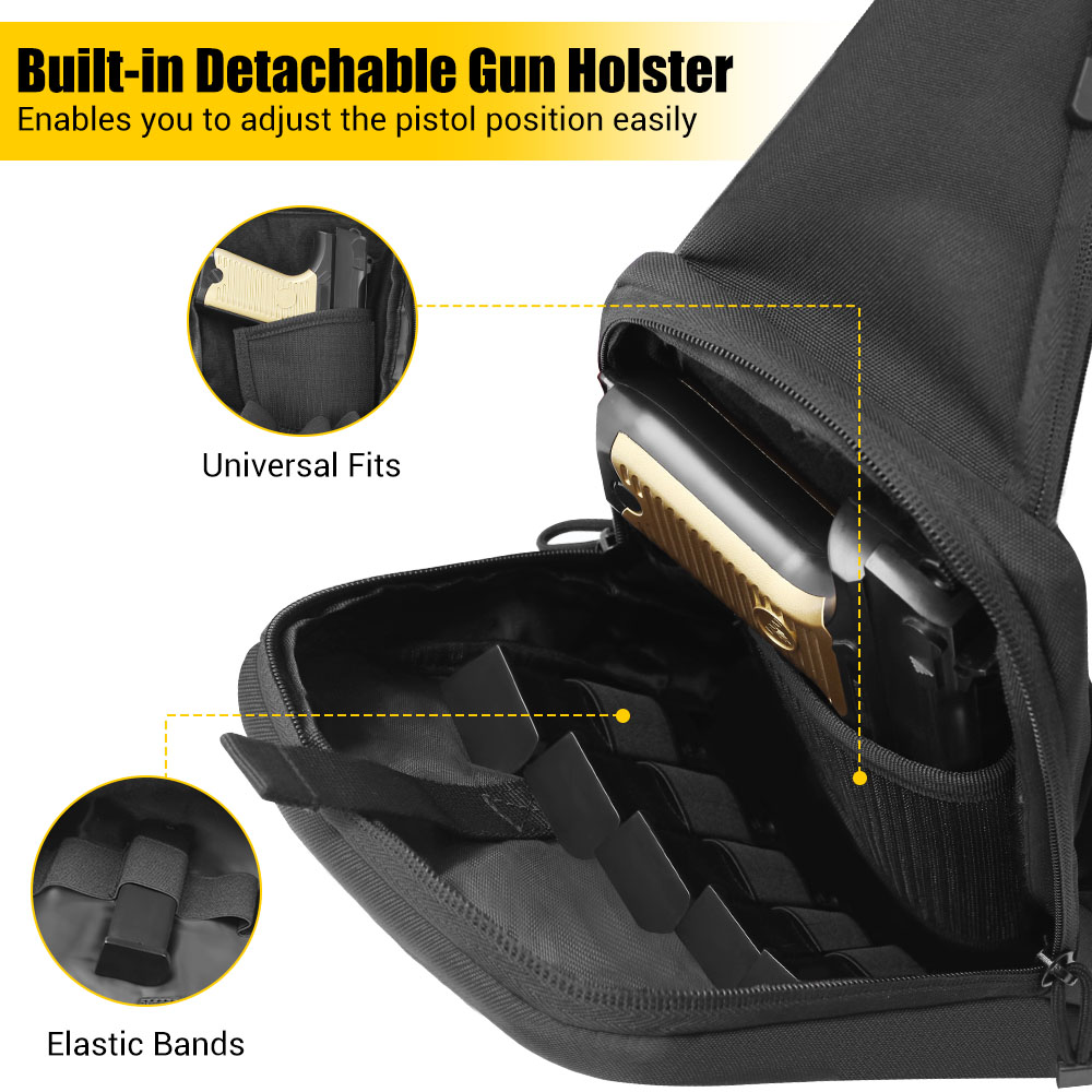 Tactical Pistol Gun Bag Concea - Edc Concealed Carry Holster 리뷰 및 가격