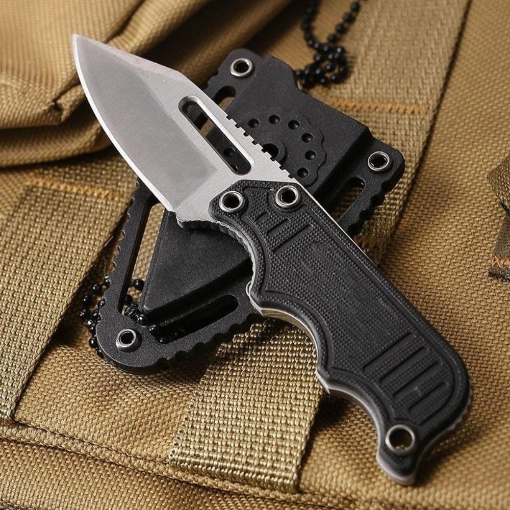 Portable Neck Knife with Kydex - Edc Carry Fixed Blade 리뷰 및 가격
