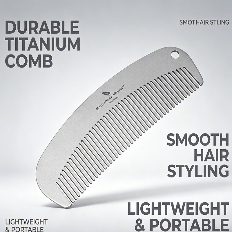Boundless Voyage Titanium Comb - Comb Pocket Titanium 리뷰 및 가격