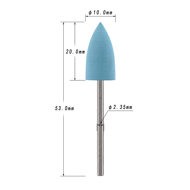 5Pcs/Set Silicone Nail Drill B - Nail File Titanium 리뷰 및 가격