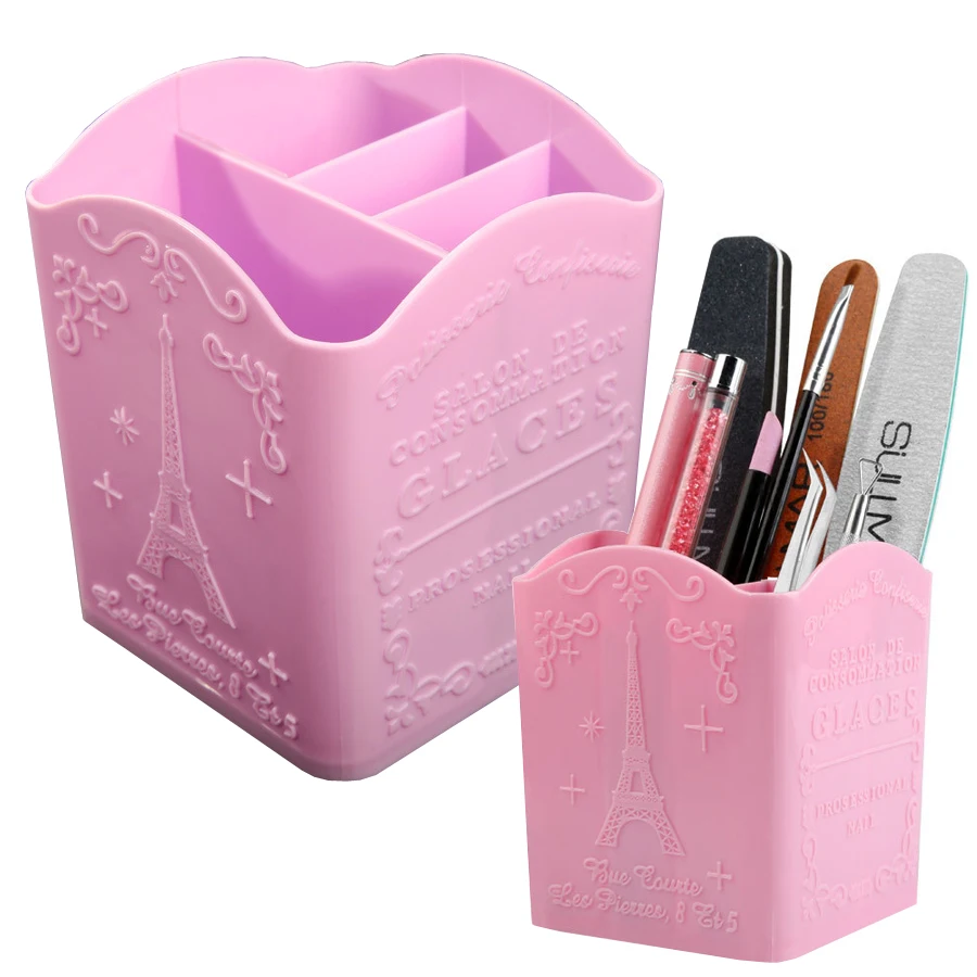 4-Compartment Nail Art Brush H - Nail File Titanium 리뷰 및 가격