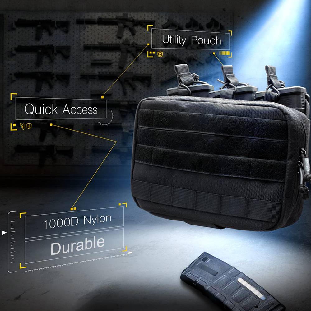 Triple Mag Admin Pouch Tactica - Edc Able Carry 리뷰 및 가격