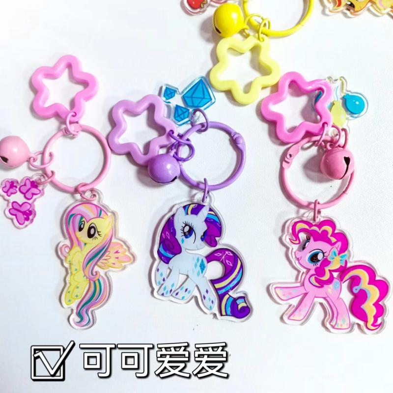 Anime Kawaii Unicorn Keychain  - Carabiner Keychain 리뷰 및 가격