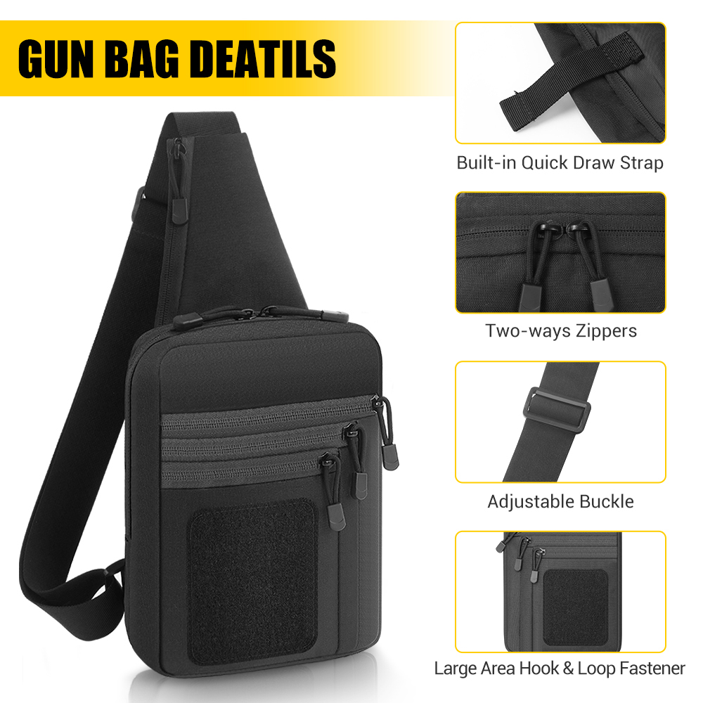 Tactical Pistol Gun Bag Concea - Edc Concealed Carry Holster 리뷰 및 가격