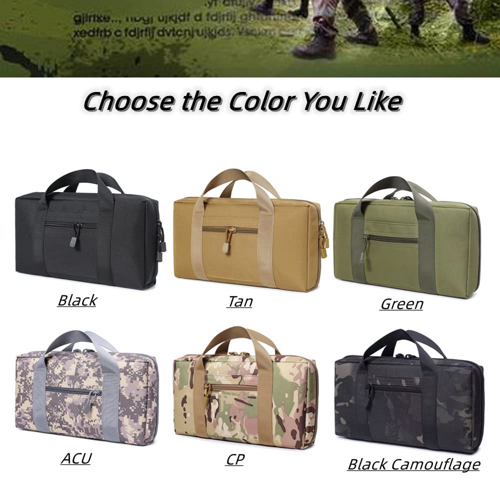 Tactical Pistol Range Bag Gun  - Edc Pistol Carry Bag 리뷰 및 가격