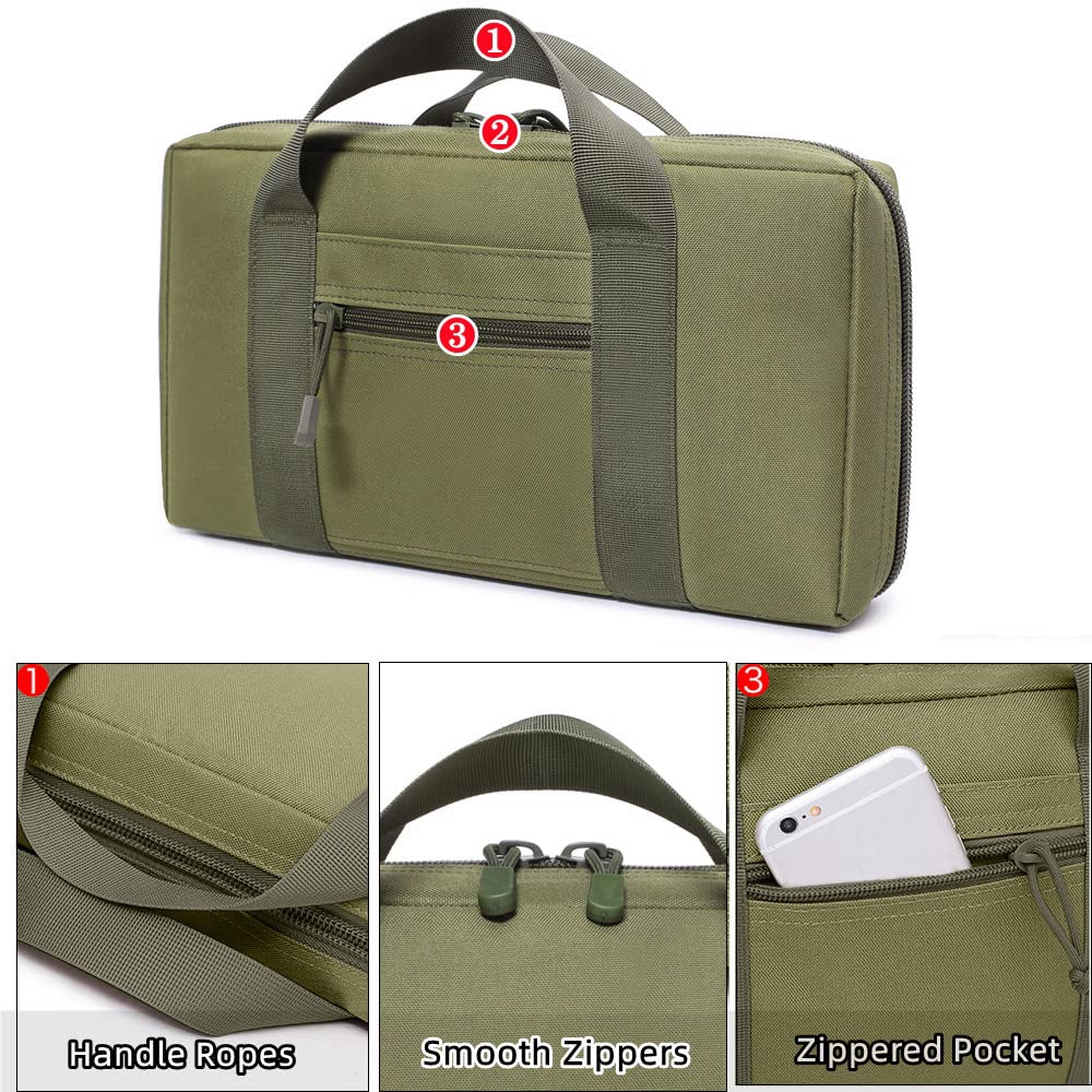 Tactical Pistol Range Bag Gun  - Edc Pistol Carry Bag 리뷰 및 가격