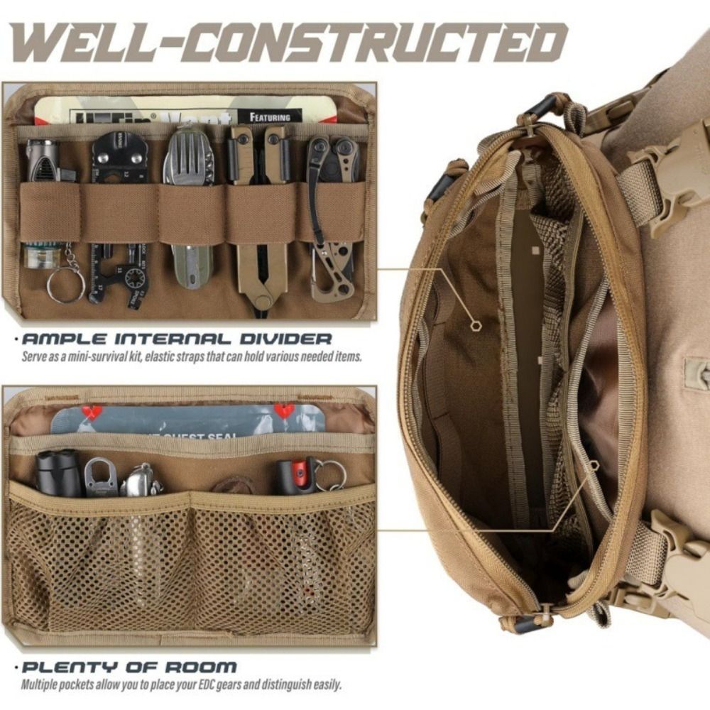 Fashion 1000D Nylon Men Chest  - Edc Carry Kit 리뷰 및 가격