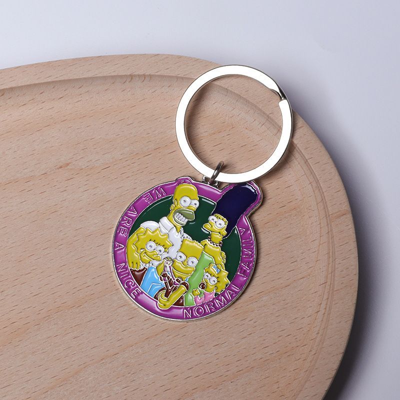 The Simpsons Anime Keychain Cu - Carabiner Keychain 리뷰 및 가격