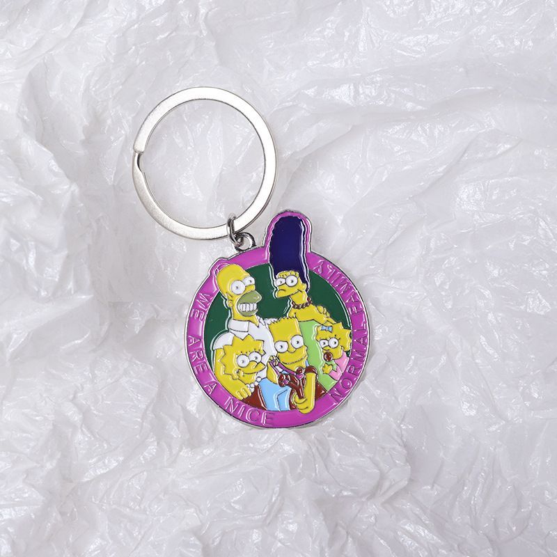The Simpsons Anime Keychain Cu - Carabiner Keychain 리뷰 및 가격