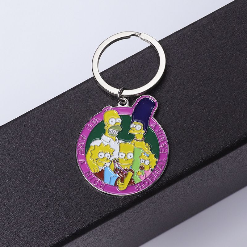 The Simpsons Anime Keychain Cu - Carabiner Keychain 리뷰 및 가격