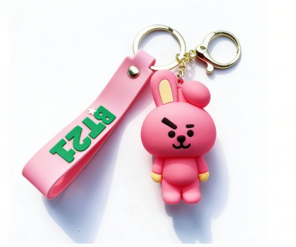 New BT21 Koya RJ Shooky Cooky  - Carabiner Keychain 리뷰 및 가격