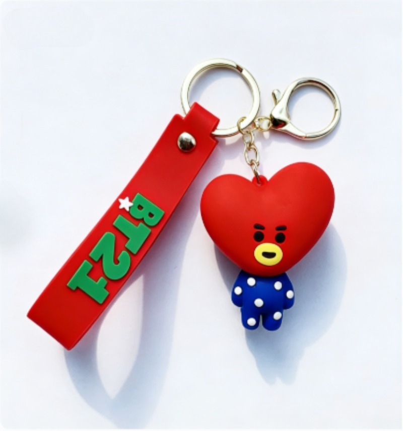 New BT21 Koya RJ Shooky Cooky  - Carabiner Keychain 리뷰 및 가격