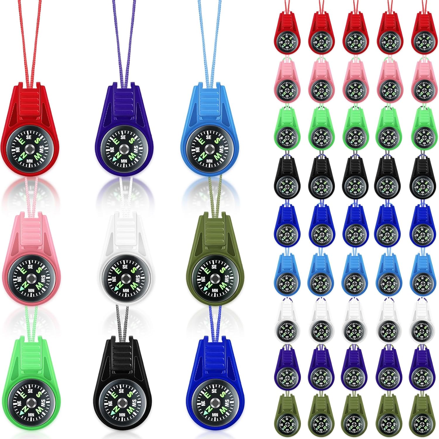 25 Pack Mini Compass for Kids, - Compass Keychain Mini 리뷰 및 가격