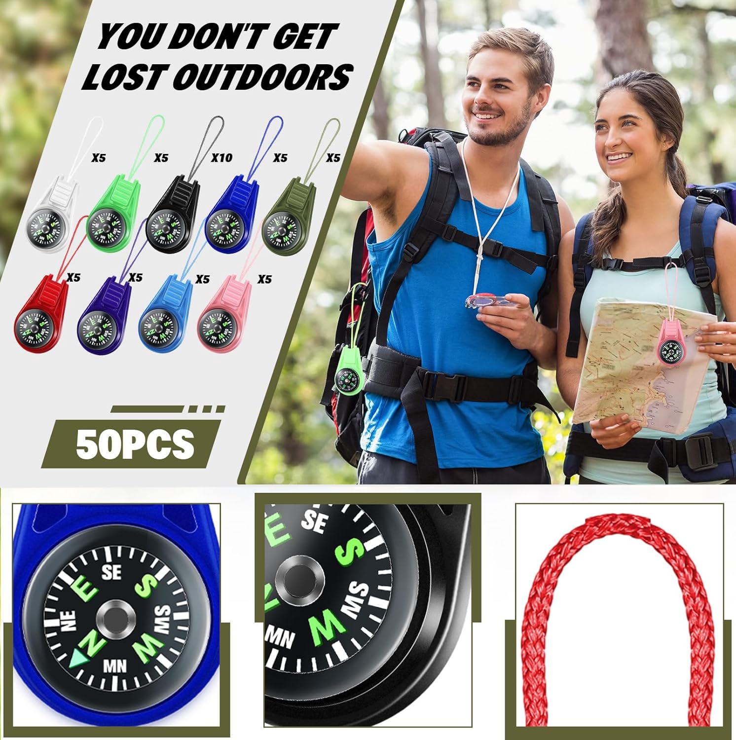 25 Pack Mini Compass for Kids, - Compass Keychain Mini 리뷰 및 가격