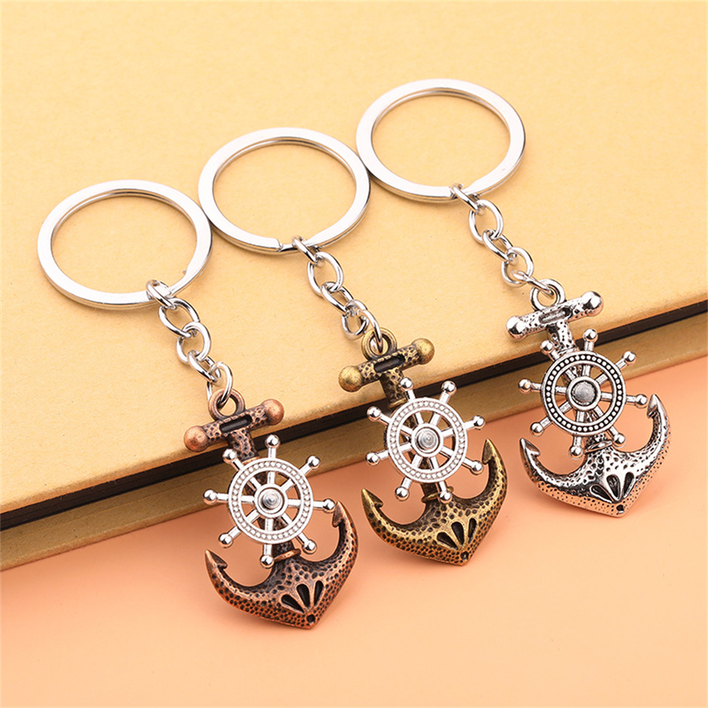 Vintage Anchor Key Chain Swive - Compass Keychain Mini 리뷰 및 가격