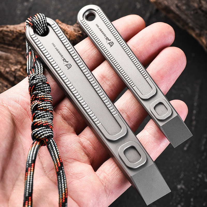 EDC Tool TC4 Titanium Alloy Sm - Titanium Pry Bar 리뷰 및 가격