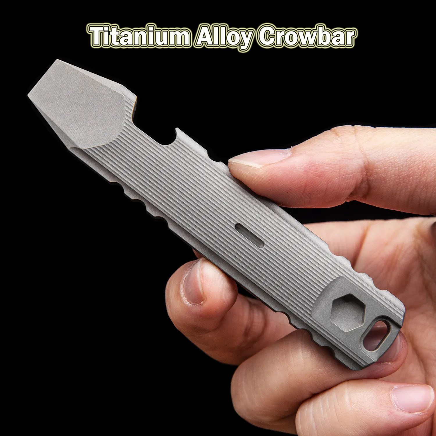 9.4CM Titanium Alloy Crowbar M - Titanium Pry Bar 리뷰 및 가격