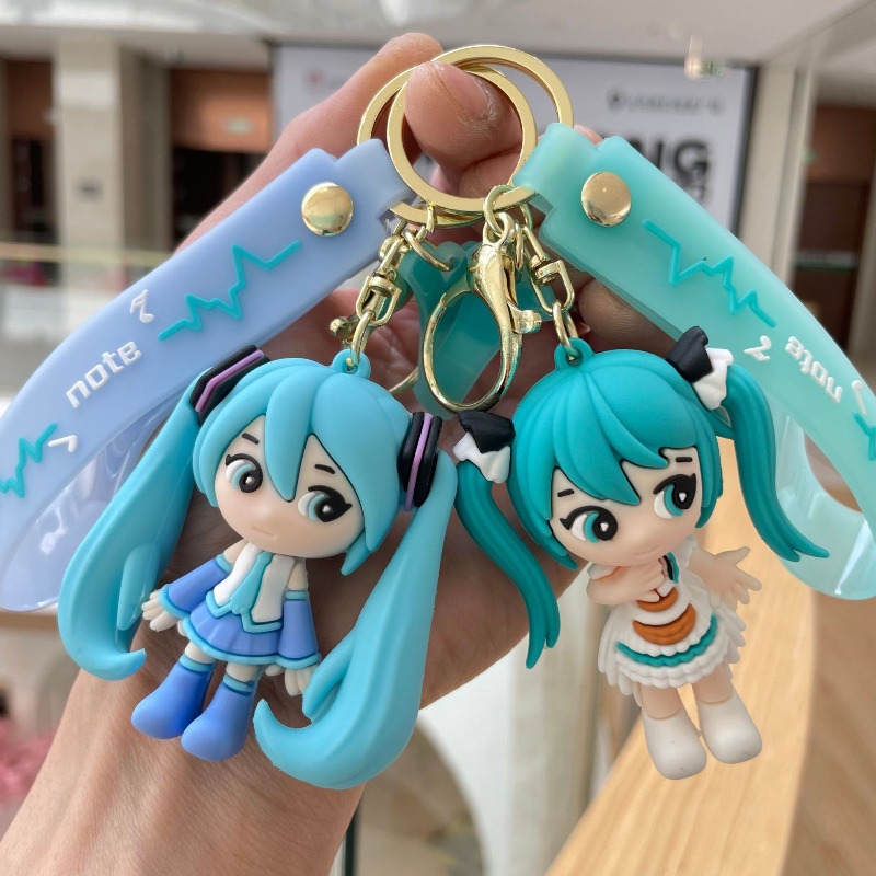 Hatsune Miku Keychain New Crea - Carabiner Keychain 리뷰 및 가격