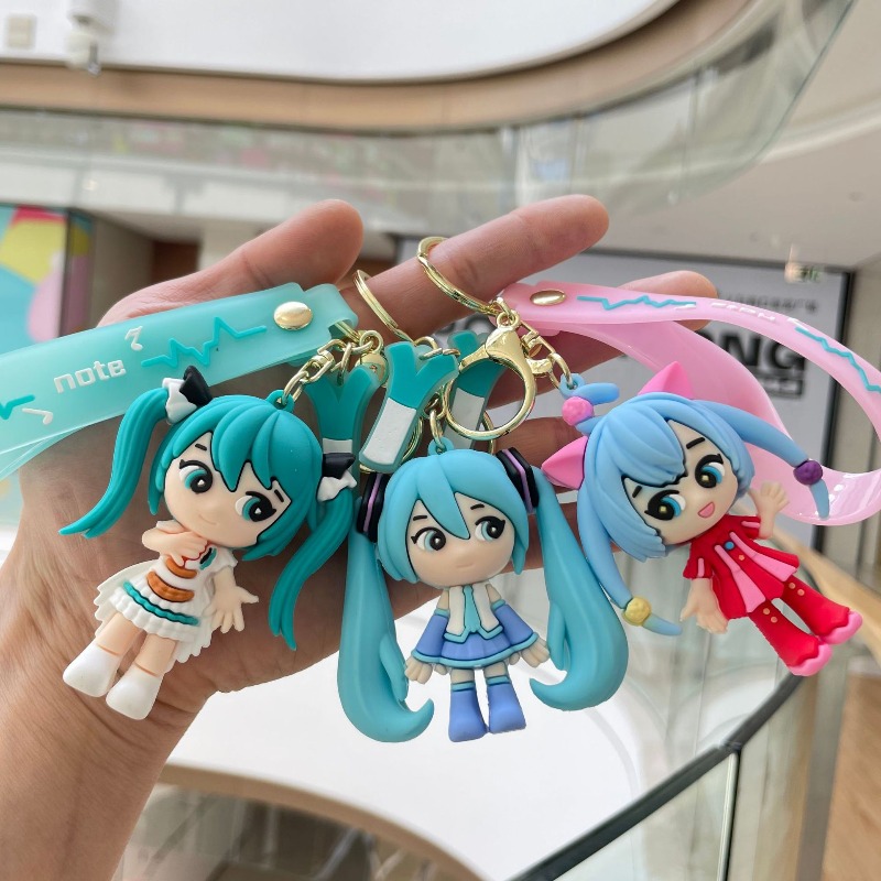 Hatsune Miku Keychain New Crea - Carabiner Keychain 리뷰 및 가격