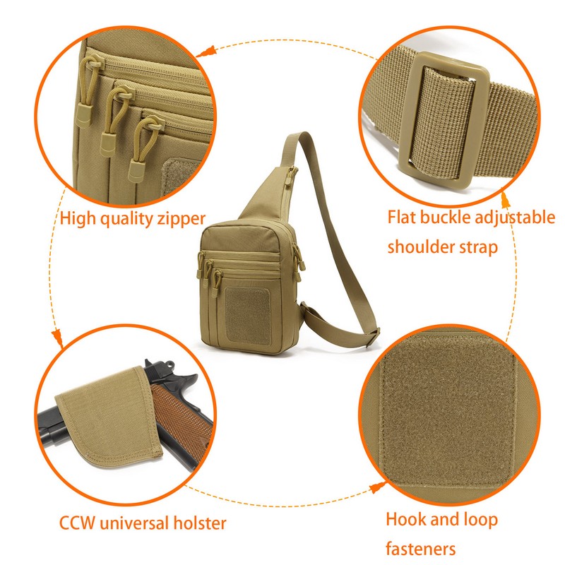 EDC 1000D Tactical Chest Bag P - Edc Concealed Carry Backpack 리뷰 및 가격