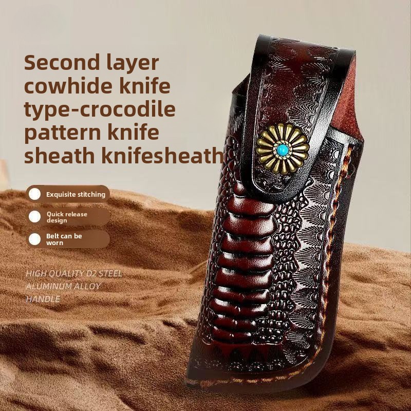 Pocket knife leather cover, le - Edc Everyday Carry Knives 리뷰 및 가격