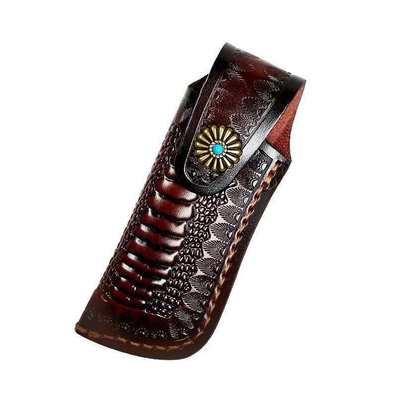 Pocket knife leather cover, le - Edc Everyday Carry Knives 리뷰 및 가격