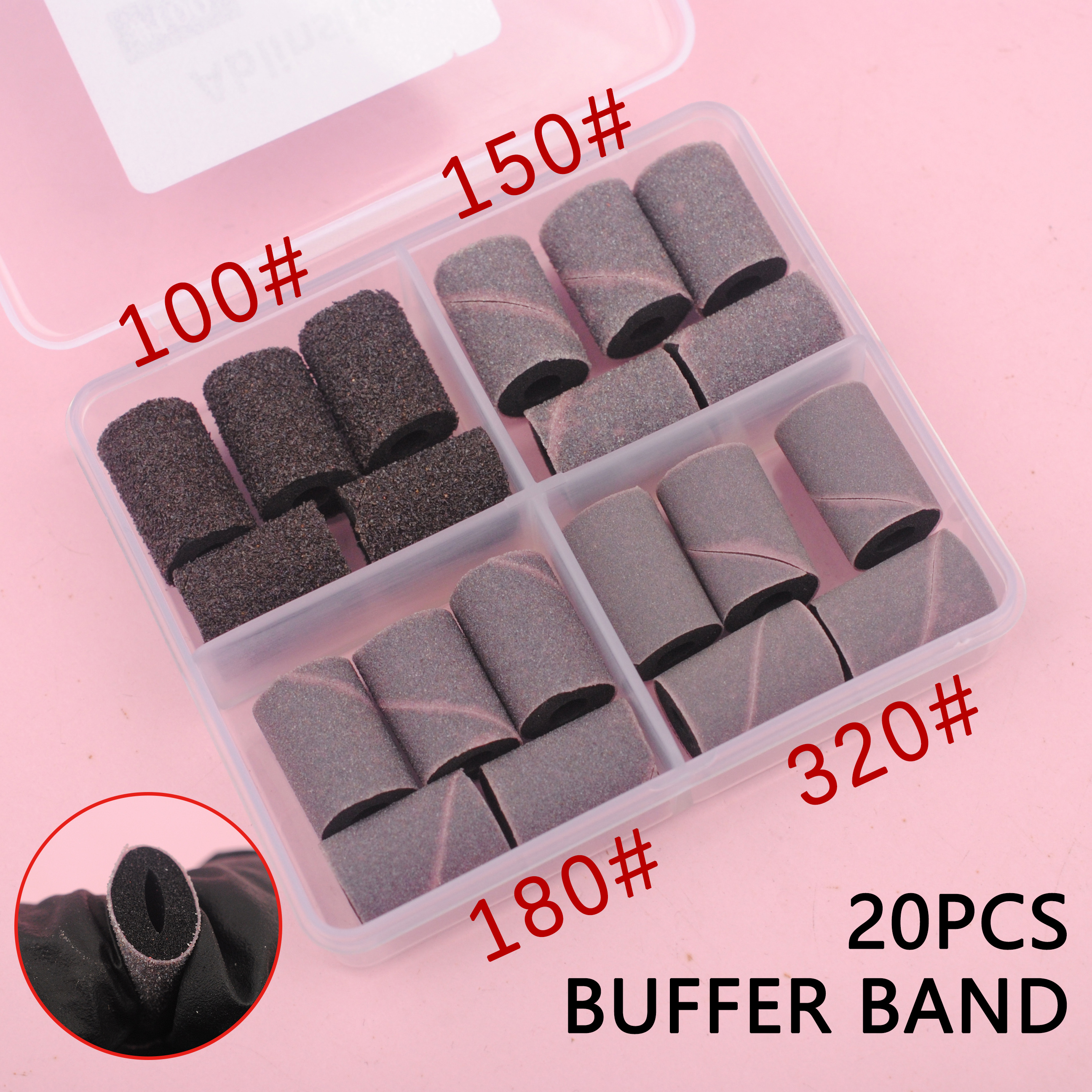 Nail Drill Buffer Bands,Soft S - Nail File Titanium 리뷰 및 가격