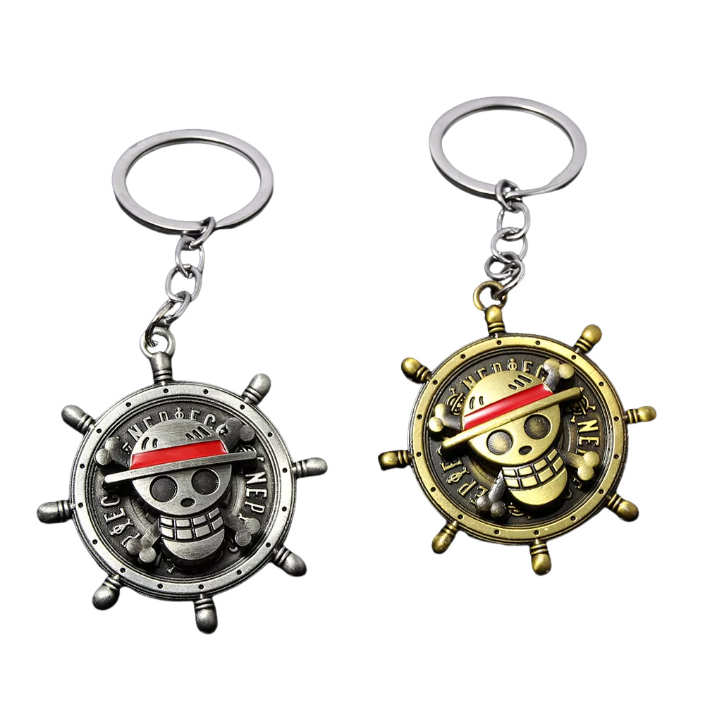 One Piece Luffy Rotatable Skul - Compass Keychain Mini 리뷰 및 가격