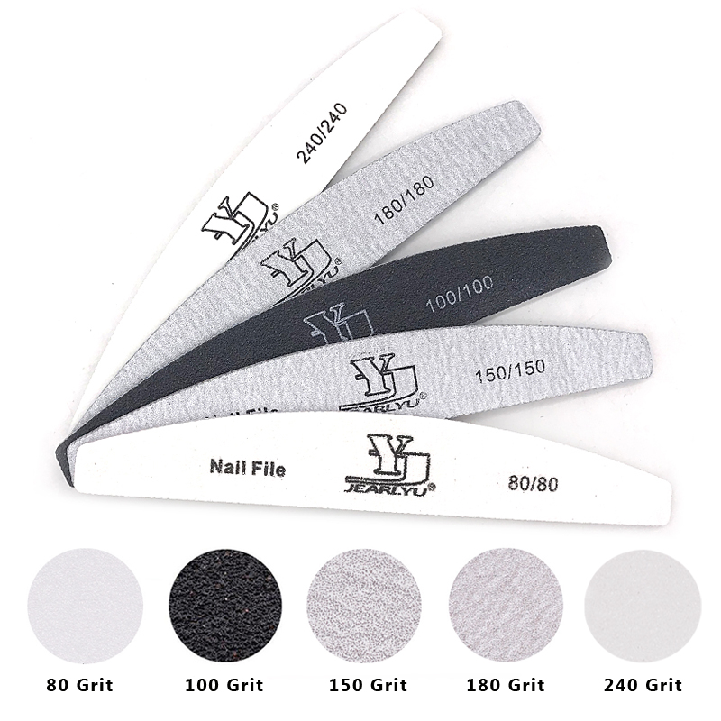 5Pcs Nail File Set Mix Color P - Nail File Titanium 리뷰 및 가격