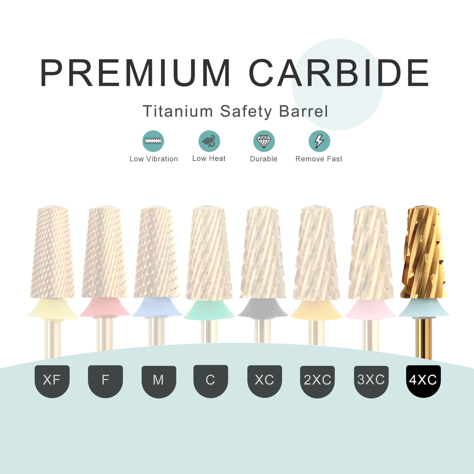 HYTOOS 4XC Titanium Tapered Na - Nail File Titanium 리뷰 및 가격
