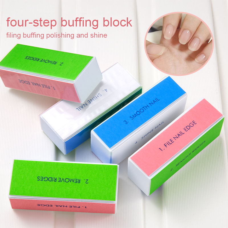 5/10pcs Nail Buffer Block 4 St - Nail File Titanium 리뷰 및 가격