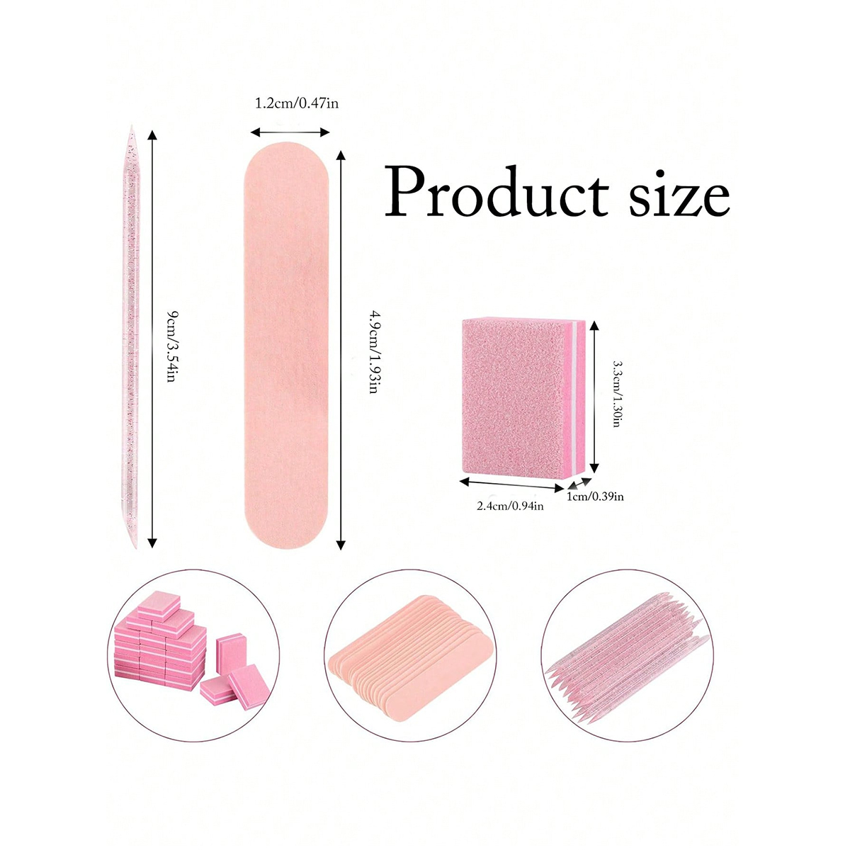 Manicure Kits, Individually Pa - Nail File Titanium 리뷰 및 가격