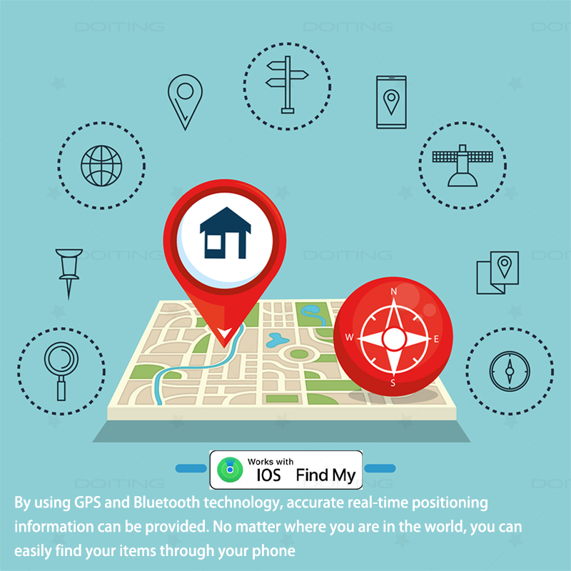 Mini Smart GPS Tracker Key Fin - Compass Keychain Mini 리뷰 및 가격