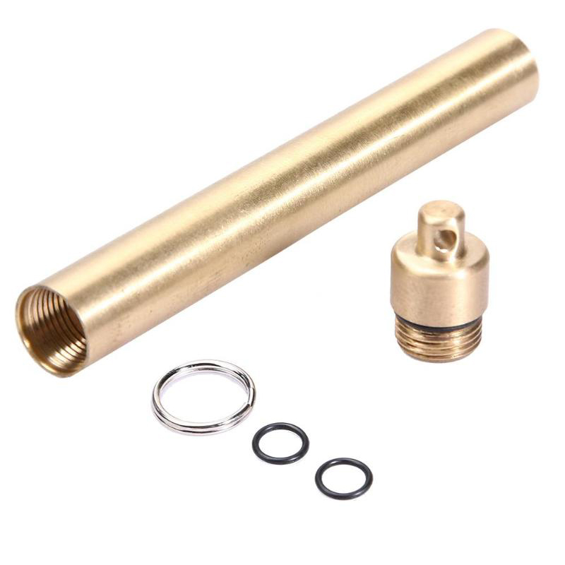 Brass Airtight Watertight Stor - Pill Fob Capsule 리뷰 및 가격