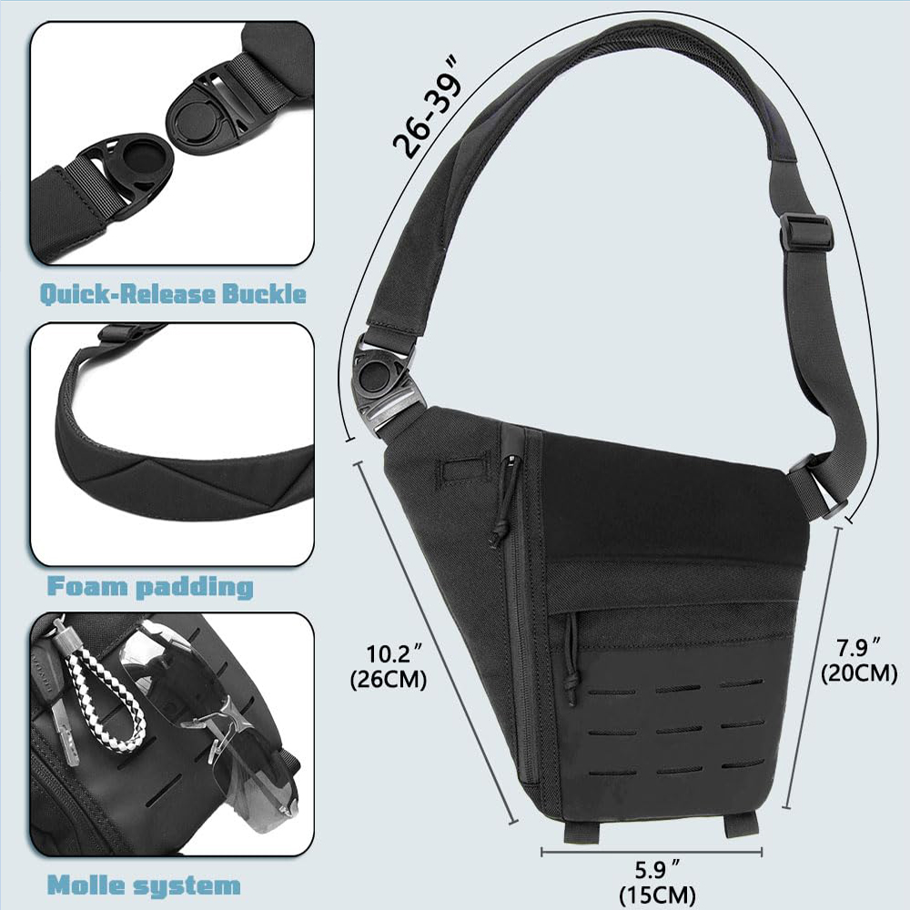 Tactical Bag Concealed Gun Bag - Edc Concealed Carry Backpack 리뷰 및 가격