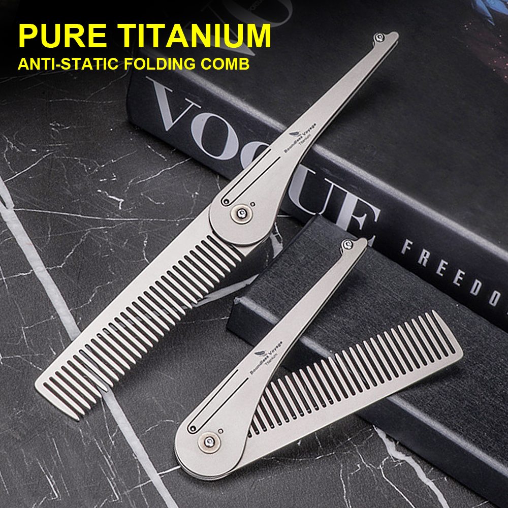 Pure Titanium Anti-Static Fold - Comb Pocket Titanium 리뷰 및 가격